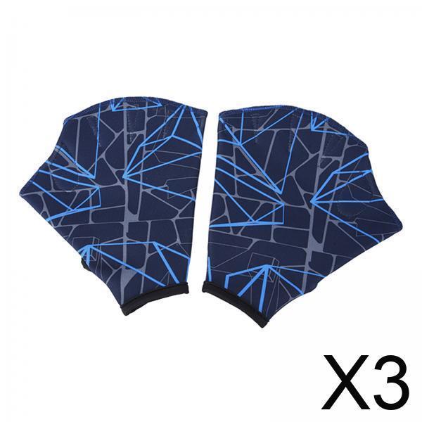 Us Aquatic Sports - Webbed Swim Gloves Waterproof Unisex Finger