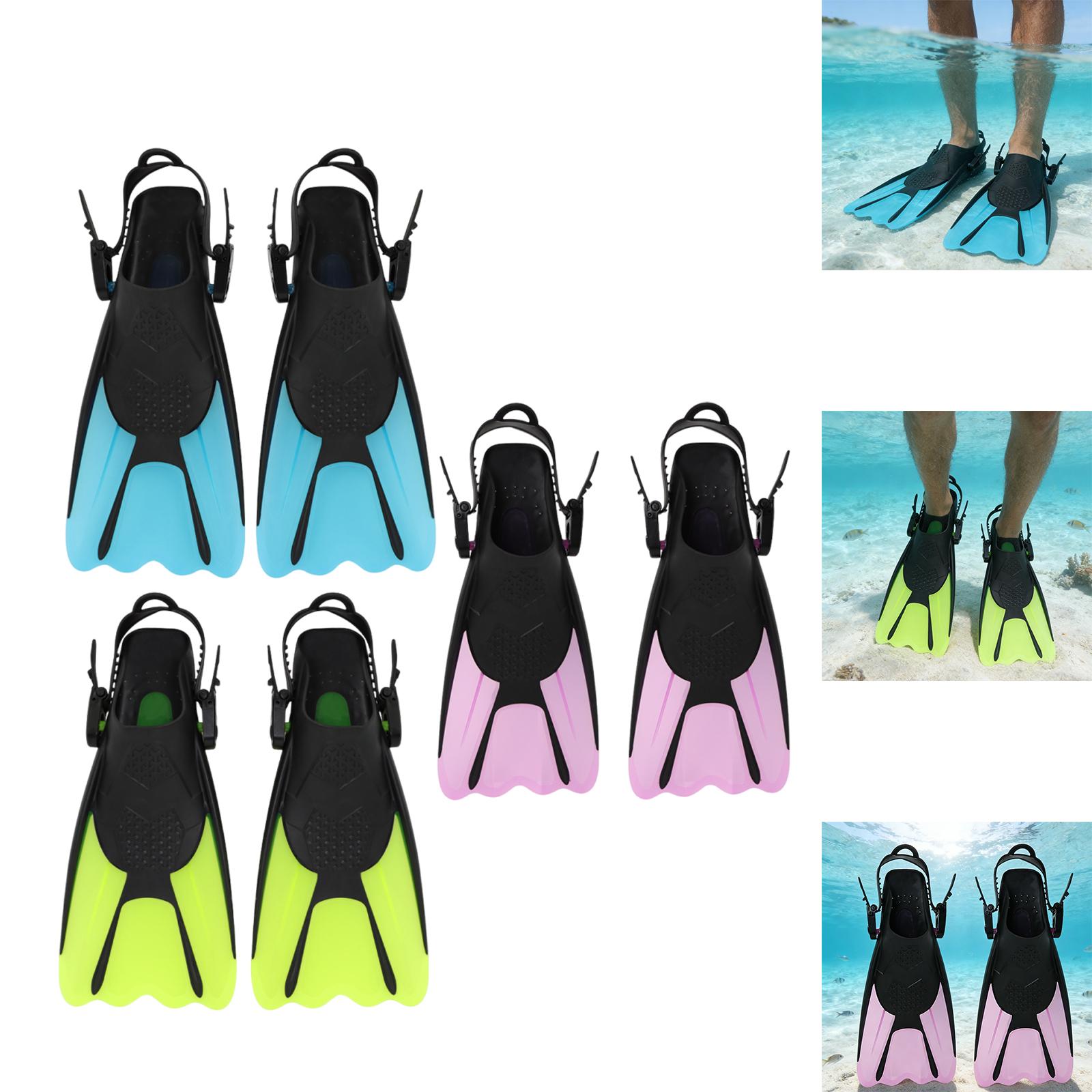 Open Heel Swim Fins Adjustable - Aquatic Sports Scuba ulasan dan harga