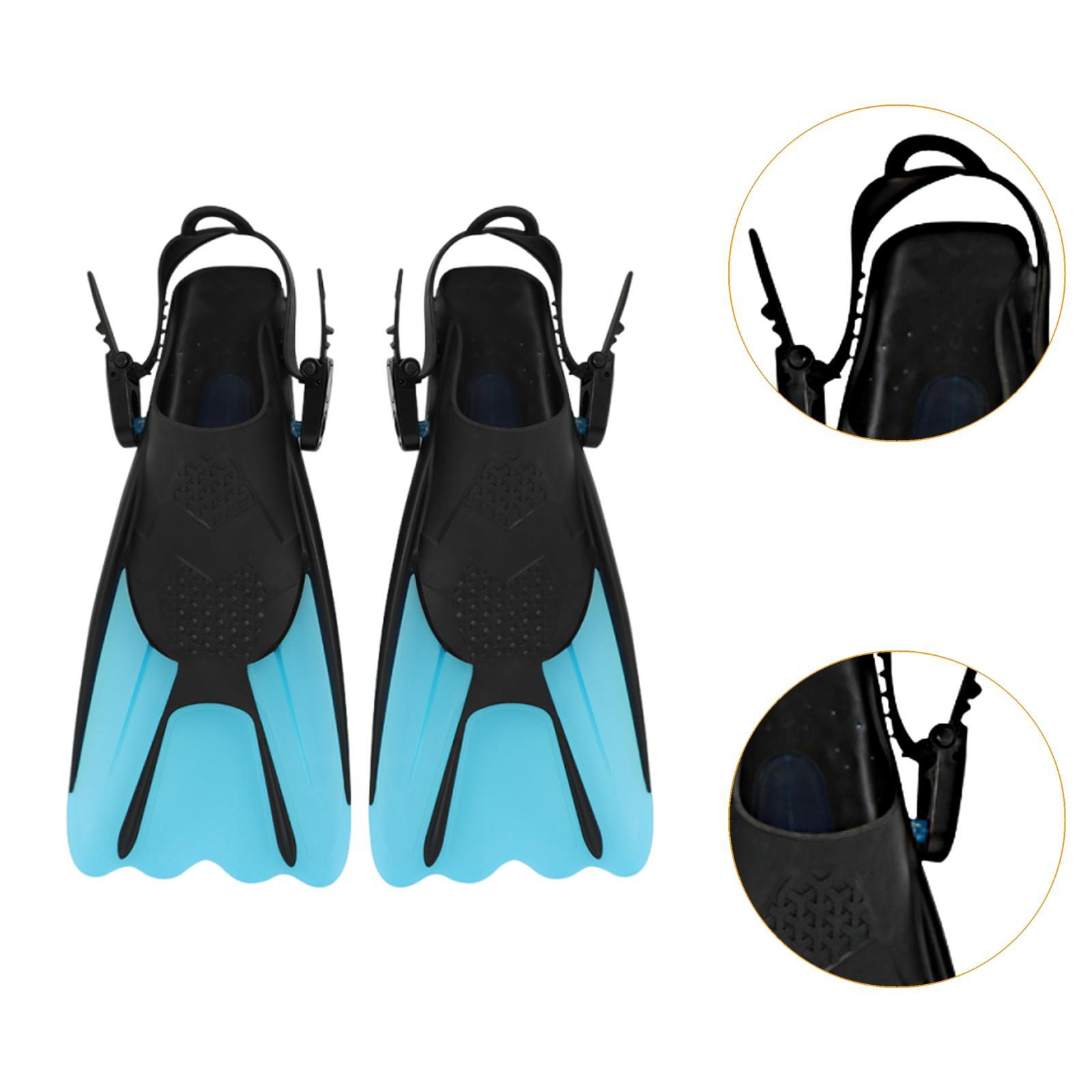 Open Heel Swim Fins Adjustable - Aquatic Sports Scuba ulasan dan harga