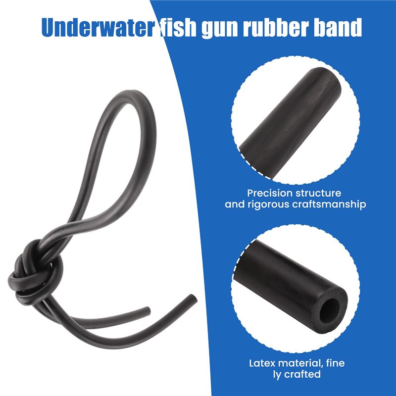 【New User-Coupon!】10X5MM Spear - Speargun Rubber Band ulasan dan harga