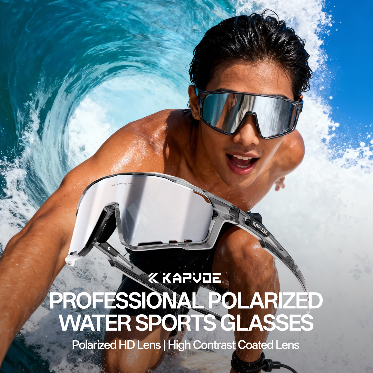 KAPVOE Polarized UV400 Anti-gl - Us Aquatic Sports ulasan dan harga