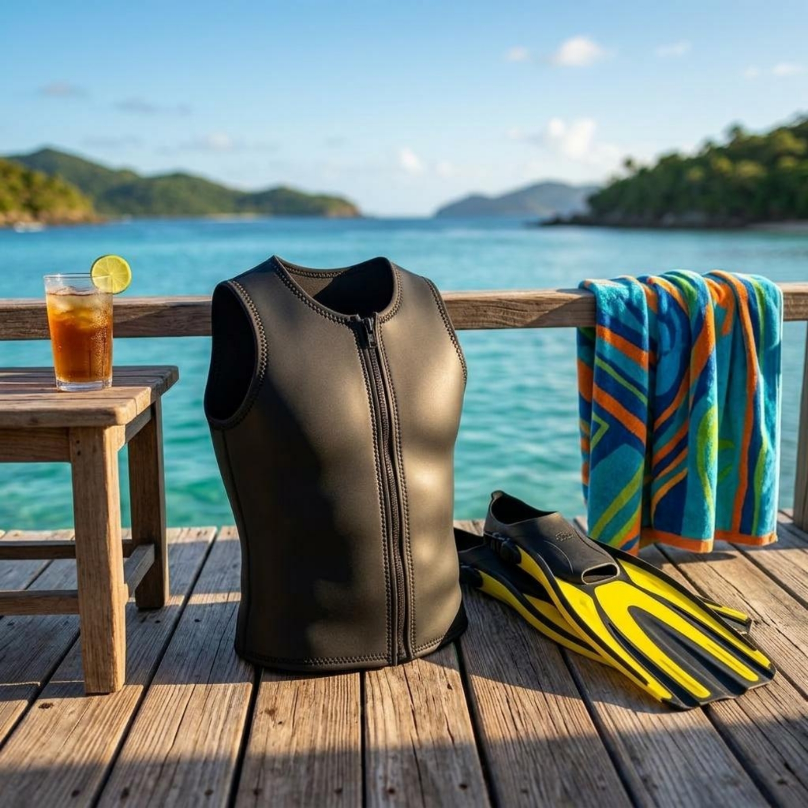 Dive Shorts Shiny Skin 2mm Neo - Us Aquatic Sports ulasan dan harga